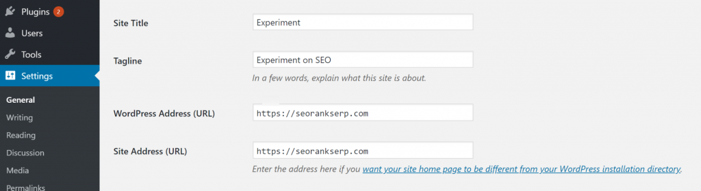 Wie man die aktuelle URL Ihrer Website auf WordPress überprüft